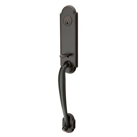 Emtek Oil Rubbed Bronze Handleset 3043HECUS10BLH 3043HECUS10BLH